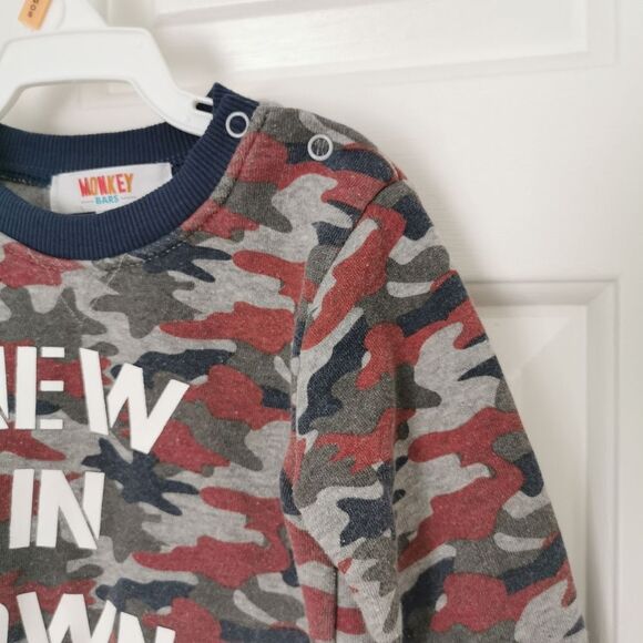 3/$15 Monkey Bars sweater size 12 m - Picture 3 of 4